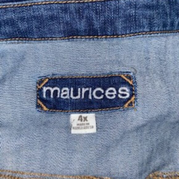 4X Maurices Womens Jean Jacket - Picture 2 of 5